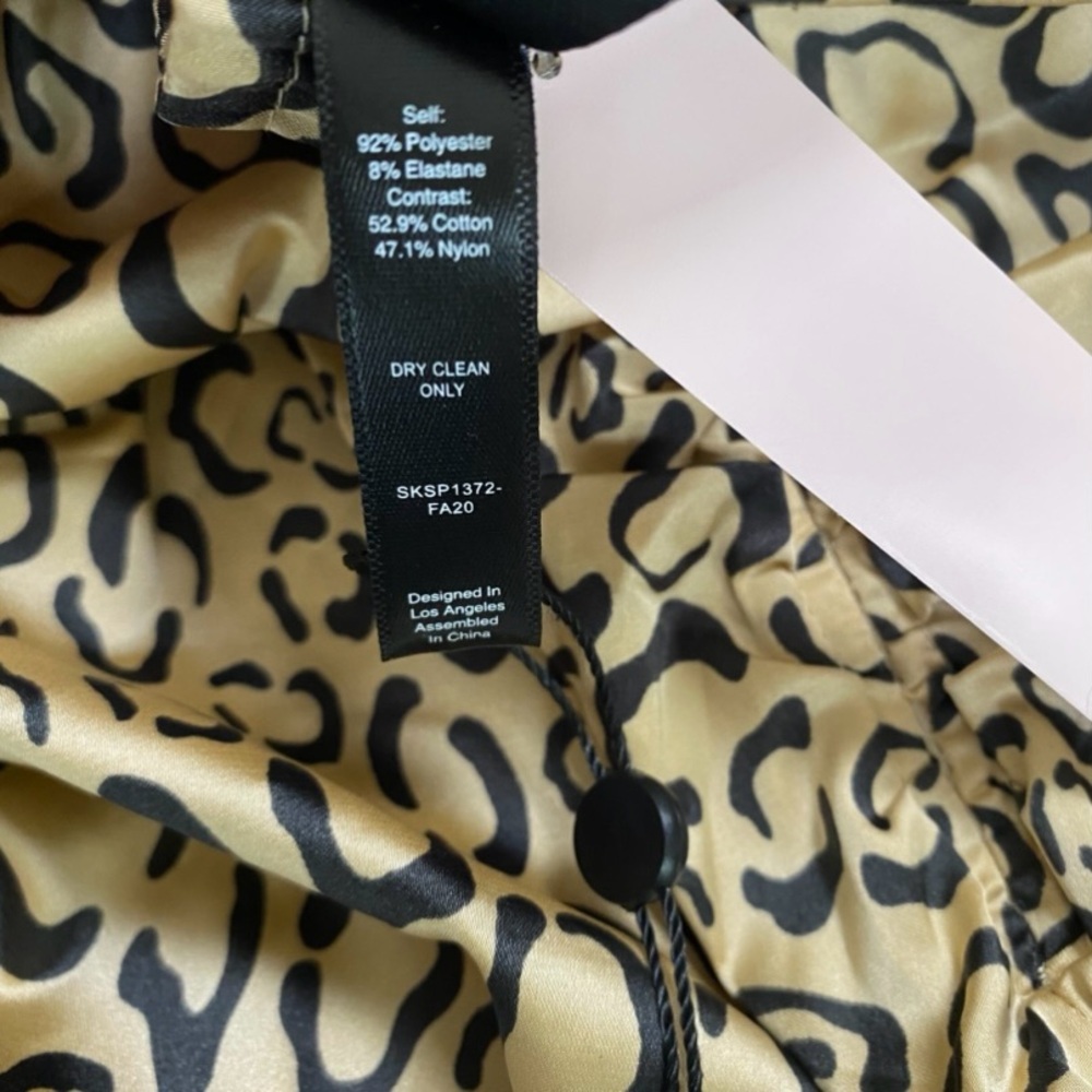 For Love & Lemons cheetah print mini dress - Picture 7 of 8